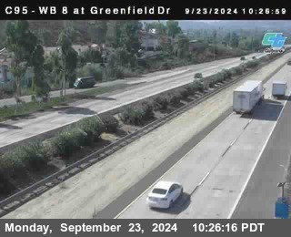 WB 8 at Greenfield Street