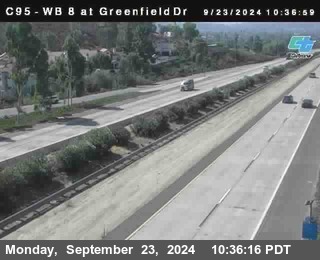 WB 8 at Greenfield Street