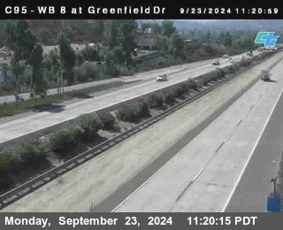 WB 8 at Greenfield Street