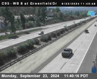 WB 8 at Greenfield Street