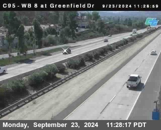 WB 8 at Greenfield Street