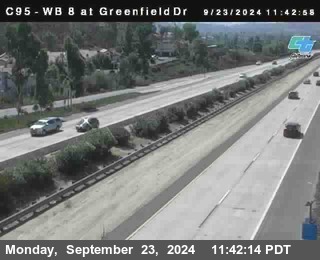 WB 8 at Greenfield Street