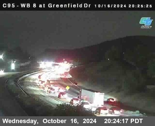 WB 8 at Greenfield Street