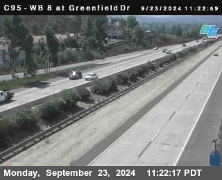 WB 8 at Greenfield Street