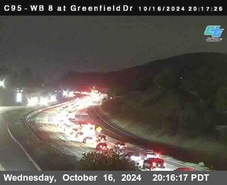 WB 8 at Greenfield Street