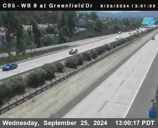 WB 8 at Greenfield Street