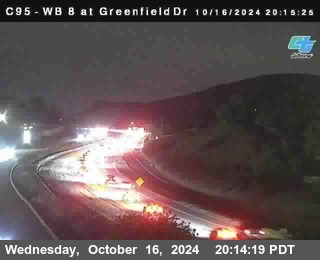 WB 8 at Greenfield Street