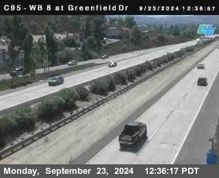 WB 8 at Greenfield Street