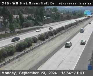 WB 8 at Greenfield Street