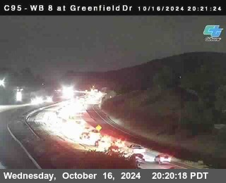 WB 8 at Greenfield Street