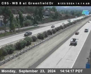 WB 8 at Greenfield Street