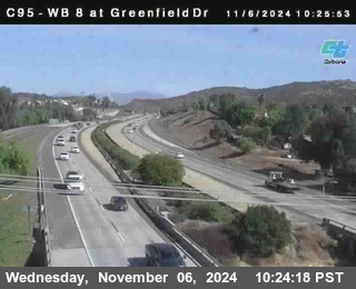 WB 8 at Greenfield Street