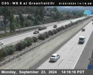 WB 8 at Greenfield Street