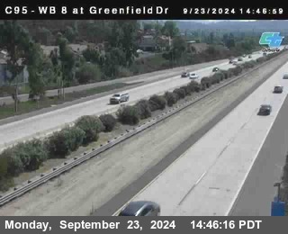 WB 8 at Greenfield Street