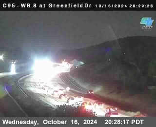 WB 8 at Greenfield Street