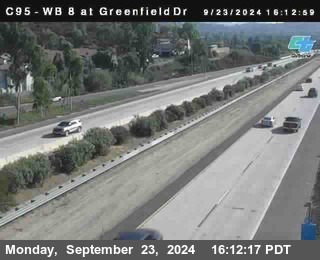 WB 8 at Greenfield Street