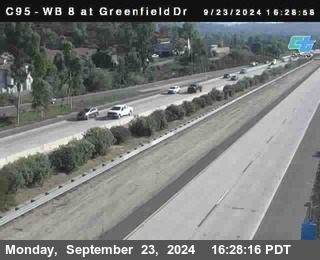 WB 8 at Greenfield Street