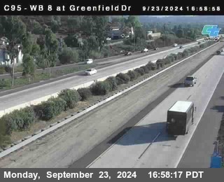 WB 8 at Greenfield Street