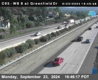 WB 8 at Greenfield Street