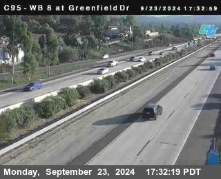 WB 8 at Greenfield Street