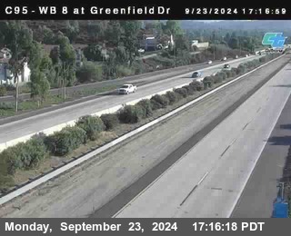 WB 8 at Greenfield Street