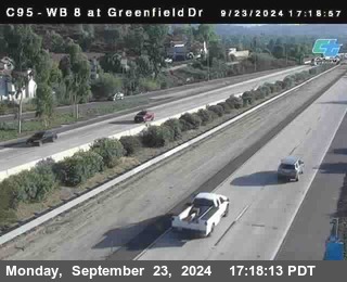 WB 8 at Greenfield Street