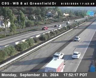 WB 8 at Greenfield Street