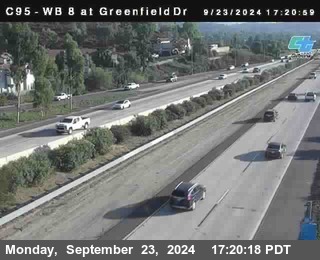 WB 8 at Greenfield Street