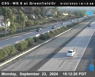 WB 8 at Greenfield Street