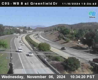 WB 8 at Greenfield Street