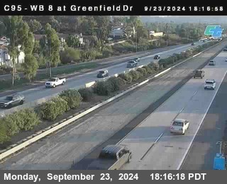 WB 8 at Greenfield Street