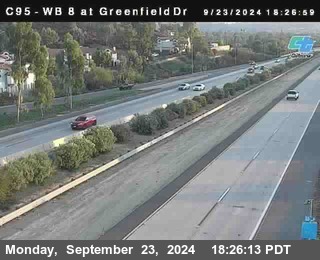 WB 8 at Greenfield Street