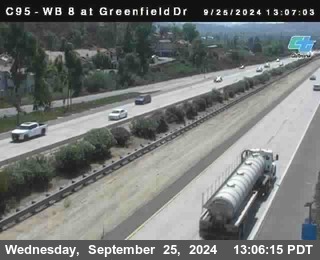 WB 8 at Greenfield Street