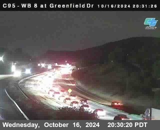 WB 8 at Greenfield Street