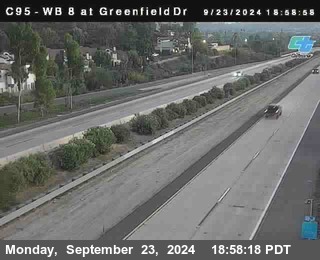 WB 8 at Greenfield Street