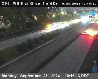 WB 8 at Greenfield Street