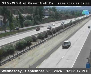 WB 8 at Greenfield Street