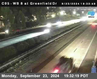 WB 8 at Greenfield Street