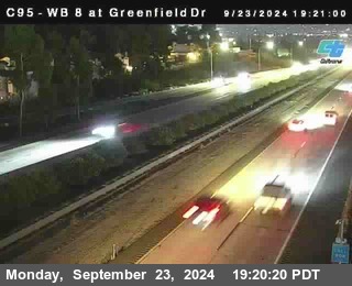 WB 8 at Greenfield Street