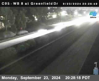 WB 8 at Greenfield Street