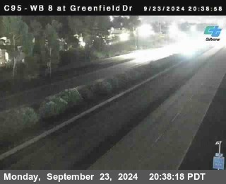 WB 8 at Greenfield Street