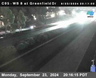 WB 8 at Greenfield Street