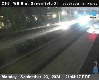 WB 8 at Greenfield Street