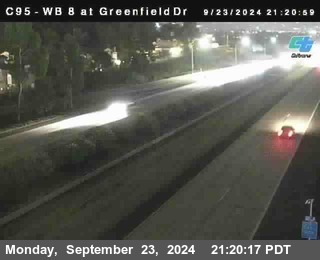 WB 8 at Greenfield Street