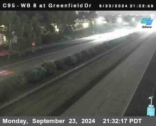 WB 8 at Greenfield Street