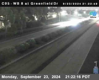 WB 8 at Greenfield Street