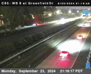 WB 8 at Greenfield Street