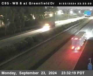 WB 8 at Greenfield Street