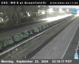 WB 8 at Greenfield Street