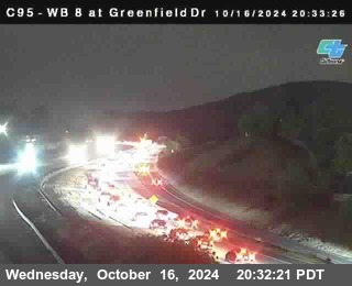 WB 8 at Greenfield Street